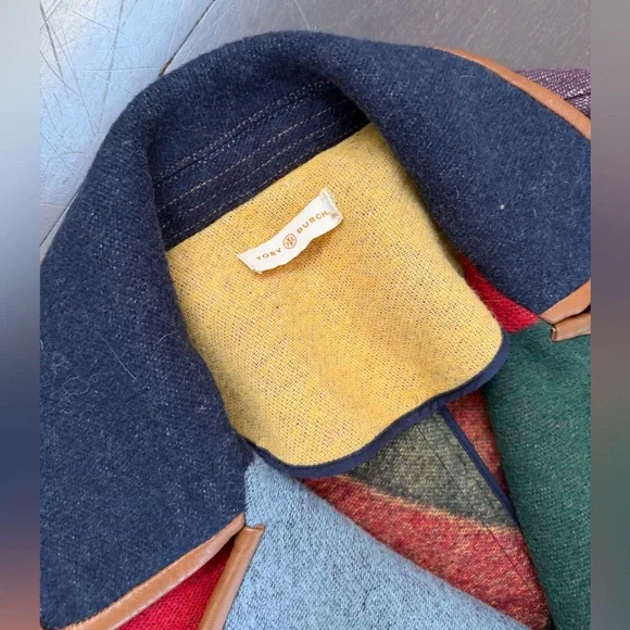 Tory Burch color block jacket - Picture 2 of 2